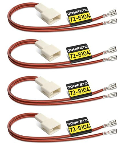 72-8104 Speaker Wiring Harness, 4 Pcs for Toyota Tacoma, Corolla,Camry