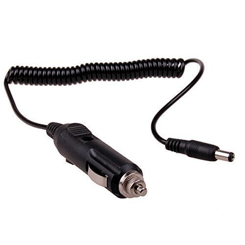 DC 5.5 x 2.1mm/4.0mm x1.7mm Car Charger Connector Cord 12V- 24V Cigarette Lighter Power Supply Adapter Charger Cable for Car Truck Bus Van Boat - Black …