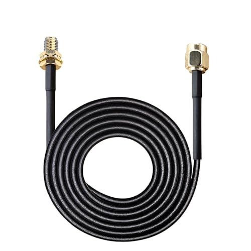 RP SMA Female to RP SMA Male Extension Cable (2-Pack)