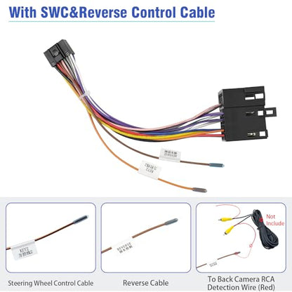 Radio Stereo Wiring Harness Adapter Replacement for Hyundai Kia - style: 16P-36P for Hyundai/Kia 09-12