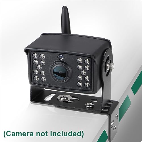 Universal Vehicle Iron Metal Bracket, GreenYi Adjustable L Shape Right Angel Multi-Function Camera Stand Mount, Only Installation Holder for Truck Camera (2PCS) (Pack of 2) - size: Medium (Pack of 2)