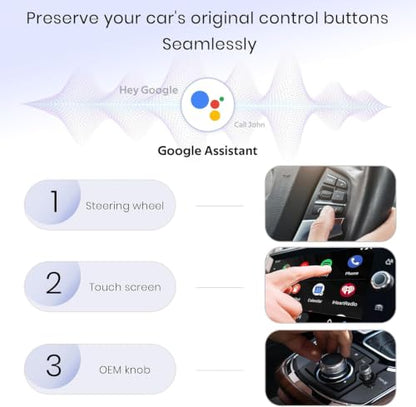 Wireless Android Auto Adapter, Convert Wired to Wireless