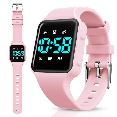BEN NEVIS Potty Training Watch, Digital Toddler Watch with Countdown/Music/Alarm Clocks/Vibration Reminder and Waterproof, Remind Toddler to Go to The Toilet - color: 24-Pink