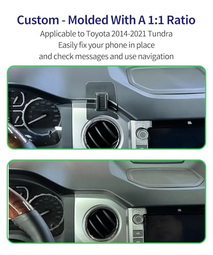 Auto Clamp Clip Car Phone Holder for Toyota Tundra 2014-2021 Accessories - size: For 2014-2021 Tundra