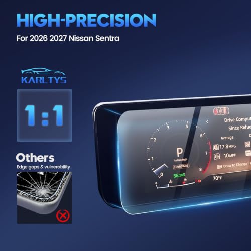 Karltys 3PCS Screen Protector for 2026 2027 Nissan Sentra - color: For 3pcs Nissan Sentra