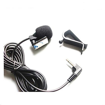Car Microphone 2.5mm Stereo External Mic Car Radio Microphone Compatible with for Pioneer Vehicle Head Unit car Stereo Enabled Audio GPS DVD