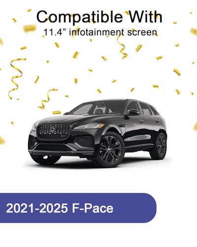 Screen Protector for Jaguar F-pace 2021-2026 Accessories 11.4 inch - size: for F pace 11.4 inch