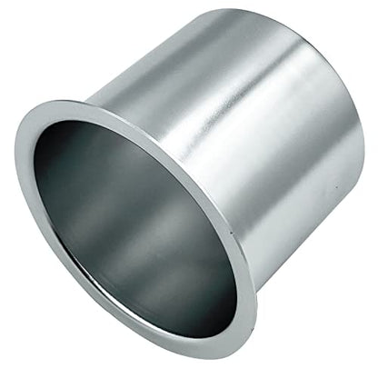 SEETOOOGAMES Jumbo Aluminum Drop-in Poker Table Cup Holder Insert (Pack of 2) (Silver) - color: 2pcs Silver