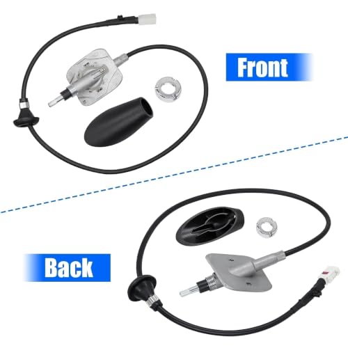 Radio Antenna Base Assembly Cable with Adapter Cover Compatible with Dodge Ram 1500 2500 3500 4500 5500 2009-2021 Replace ‎5064394AG 5064395AE 5064394AH