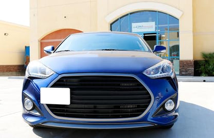 iJDMTOY Tow Hook License Plate Mounting Kit for Hyundai 2011-2018 Veloster