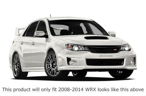 iJDMTOY Tow Hook License Plate Mounting Kit for Subaru WRX/WRX STI
