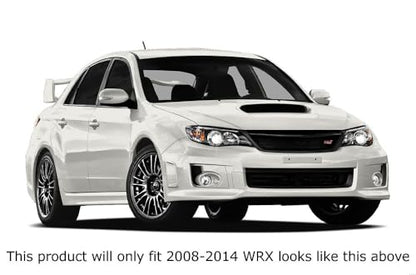 iJDMTOY Tow Hook License Plate Mounting Kit for Subaru WRX/WRX STI