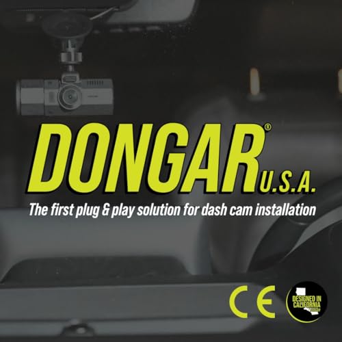 Dongar PRO Plug & Play Parking Mode Adapter for Dash Cams, Rearview Mirror Install, 3 Modes Compatible with Select Toyota/Lexus (DGR-PMA-01)