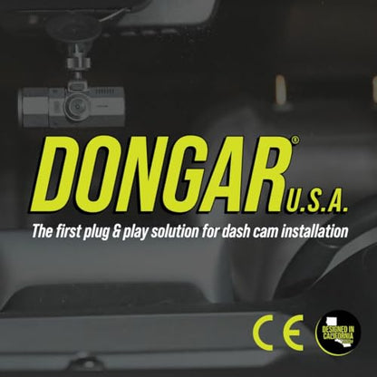 Dongar PRO Plug & Play Parking Mode Adapter for Dash Cams, Rearview Mirror Install, 3 Modes Compatible with Select Toyota/Lexus (DGR-PMA-01)