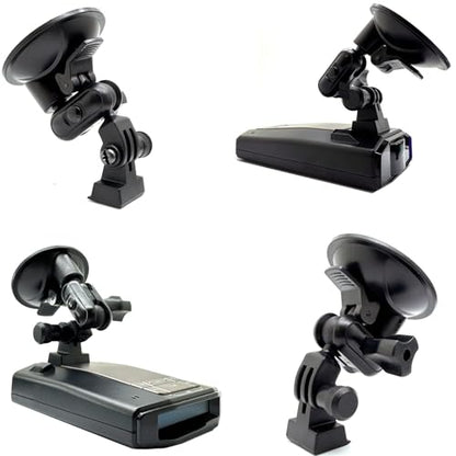 LycoGear Heat Restistant Multi Adjust Windshield Suction Cup w/Magnetic Cradle for Max 3 4 Max360C IX IXc Redline EX GT360 DualPro RA Di700 Radar Detectors (Escort/Cobra EZ Magnet Dock Compatible)