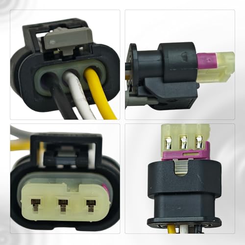 3 Pin PDC Parking Sensor Connector Plug Wiring Harness 2359997, Compatible with BMW X3 F25, X5 E70, F10 F11, 15cm Replacement Part