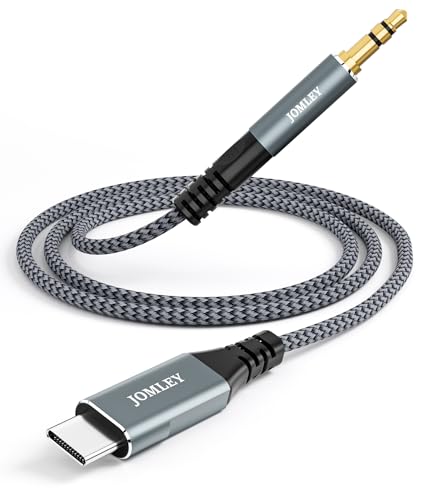 USB C to Aux Type C to 3.5mm Headphone Car Stereo Cable, 3.3FT - size: 3.3ft
