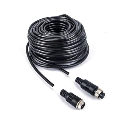 32FT 10M Car Video 4-Pin Aviation Extension Cable for CCTV Rearview Camera Truck Trailer Camper Bus Motorhome Vehicle Backup Monitor System Waterproof Shockproof - color: 4Pin Aviation cable 32ft