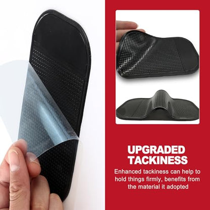 5 Pack Anti Slip Dashboard Sticky Pad, Washable Sticky Gel Grip Mat for Car Interior Accessories, Multi-Functional Non Slip Holder for Cell Phone Keys