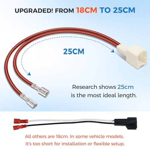 2 Pcs 72-7401 Speaker Harness,Speaker Wiring Harness for Nissan Infiniti - style: 72-7401-2pcs