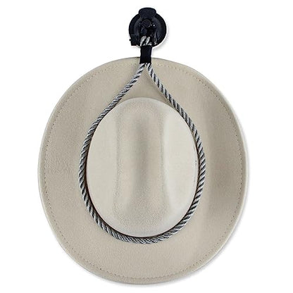 Hat Mounts, Cowboy Hat Mounts for Your Vehicle, Cowboy Hat Holder Rack for Truck SUV Car, Cowboy Hat Rack with Suction Cup, Cowboy Hat Hanger for Car and Home(Gray) - color: Gray