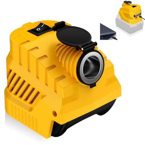 20V to 12V Step Down Converter for Dewalt 20V Battery Power Supply Adapter - color: Yellow, for DeWalt Battery
