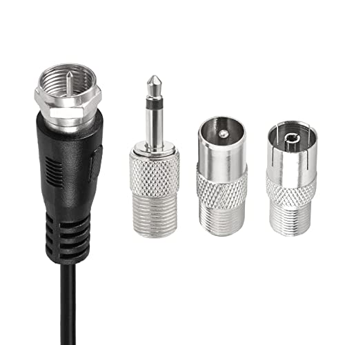 Bingfu Strong Magnetic Base FM Radio Antenna Telecopic for Pioneer Onkyo Yamaha Marantz Sherwood Indoor Digital HD FM Radio Bluetooth Home Stereo Receiver AV Audio Video Home Theater Tuner