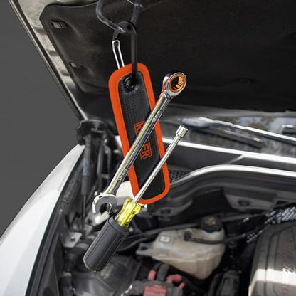 Magnetic Tool Mat Set Flexible Heavy Duty Non Slip Magnet Pad Auto Repair - style: MagMat w/Carabiner