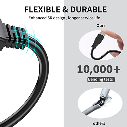 60FT Active USB Extension Cable 2.0 Male to Female with A Extension chipset Signal Booster - Active Extension/Repeate - color: USB 2.0 Extension Cable Black, size: 60FT
