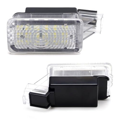 iJDMTOY Xenon White 18-SMD Full LED Footwell, Door Sill, Under Side Door Courtesy Lights, Compatible With Acura TL TLX RDX MDX ZDX, etc - style: Xenon White
