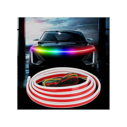 RGB Car LED Hood Light Strip for Cars, SUVs, Trucks, 70 Inches - color: RGB, size: 70 Inches