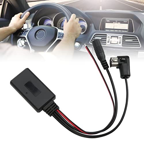 Tbest IP Bus Bluetooth Aux with Mic,IP-Bus Bluetooth,Car Music Adapter,Bluetooth 5.0 Stereo Music Player AUX Adapter Cable with Microphone Replacement for Pioneer Radio IP-Bus