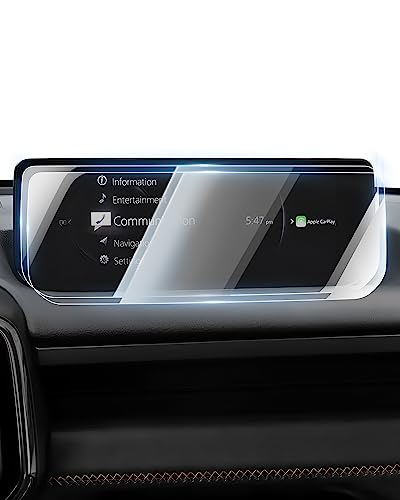 Karltys [Upgrade 2 Pack Screen Protector for 2026~2023 Mazda CX-50/CX50 10.25 Inch [No Glare & Fingerprint] Tempered Glass 2023~2026 Mazda CX-50/CX50 Accessories - size: 10.25 Inch 2023~2025 Mazda CX-50/CX50