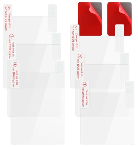 8Pcs Electrostatic Windshield Sticker, PET Electrostatic Film for Car