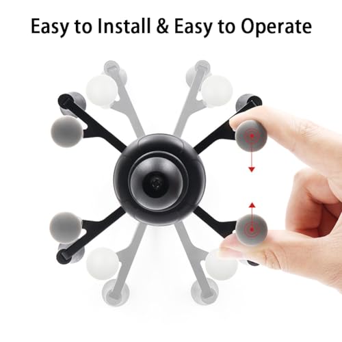 Strg Phone Holder with 1" Ball Compatible with 1" Ball Arms and Ball Mounts - size: Phone Mount for Large Phones