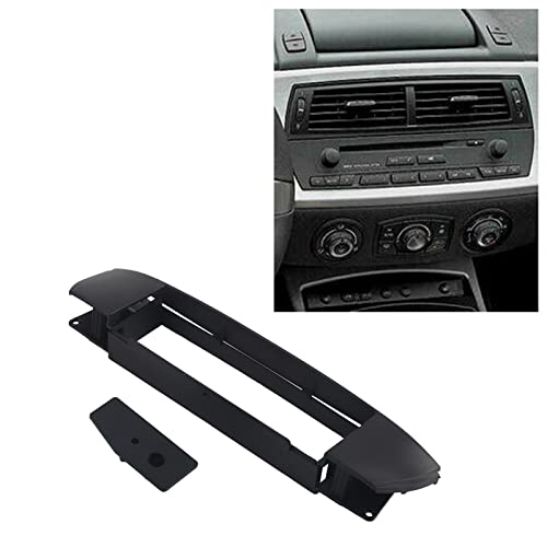 1Din Radio Fascia Dash Plate Frame for BMW Z4 (E85/E86) 2003–2009 – ABS Stereo Trim Kit with Dust-Seal Fit and Tool-Free Installation Stylish Convinient
