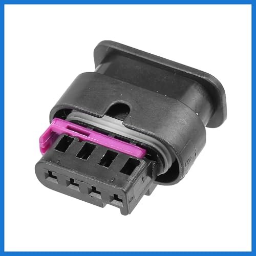 1 Set No.4F0973704 4 Way Map Sensor Connector Adapter Plug Clip Kit Replacement for VW for Audi Auto Accessories