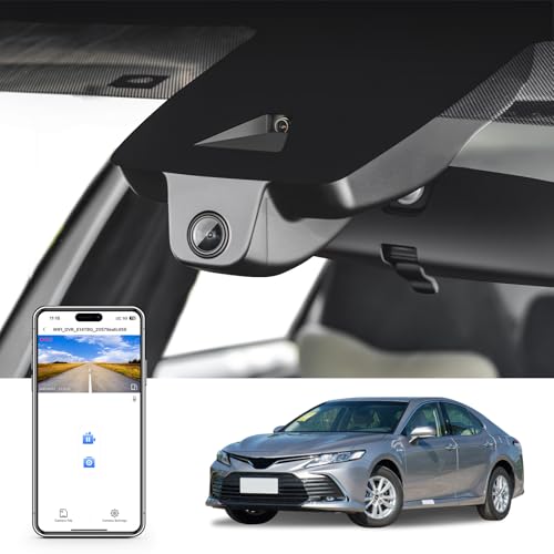 Mangoal 4K Dash Cam for Toyota Camry & Hybrid 2018 2019 2020 (Model B) - style: Model B Front 4K Only