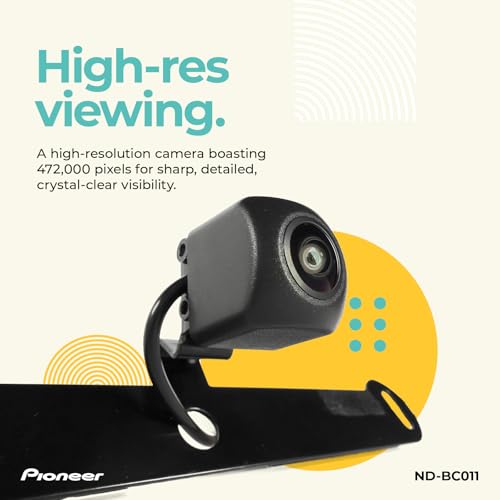 Pioneer ND-BC011 Rear View Backup Camera with Selectable Front View