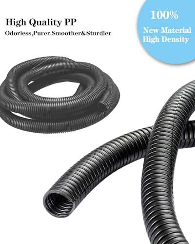 1/4 Inch Wire Loom Split Tubing - 33ft Cord Protector Electric Wires Covers, Automotive Wire Flexible Conduit, Plastic Wire Cover - size: 1/4"-33ft