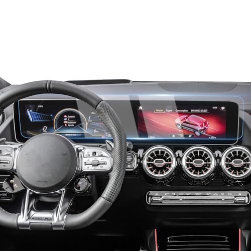 Karltys Tempered Glass Screen Protector for 2020-2025 2026 Mercedes Benz GLA GLB CLA CLA250 /2022-2025 EQB 10.25-Inch Touchscreen, Anti Glare Screen Cover for Mercedes Benz CLA Accessories - size: 2020-2024 2025 Mercedes Benz GLA GLB CLA