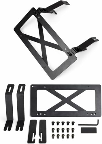 No Drill Front License Plate Mount for Tesla Model Y 2019-2020, Premium Front License Plate Holder Bracket, Camera-Safe License Plate Frame【for 2019-2020 Tesla Model Y - size: 2019-2020Model Y