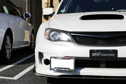 iJDMTOY Tow Hook License Plate Mounting Kit for Subaru WRX/WRX STI
