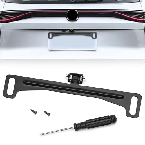 Universal Car Rear View Camera License Plate Bracket, License Plate Camera Mount, Installation Holder for Backup Camera Reverse Camera, Reverse Rear View Backup Camera Kit
