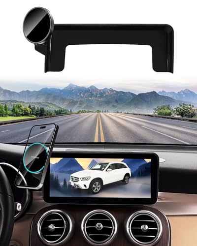 SKYLOTEC 15W Magnetic Charger Phone Holder for Mercedes-Benz GLC 2020-2022 - color: Magnetic Wireless Charger, size: GLC 2020-2022