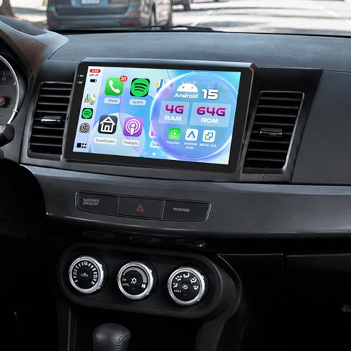 Android Car Radio for Mitsubishi Lancer 2008-2017 CarPlay Android Auto - style: 4-Core 4+64G