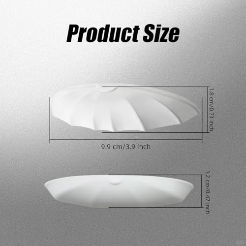 Universal Car Backup Camera Rain Shield, Reversing Camera Anti-Rain Cover, Non-Destructive Adhesion, Silicone Protection Cover Compatible with Most Vehicle (White) - color: White
