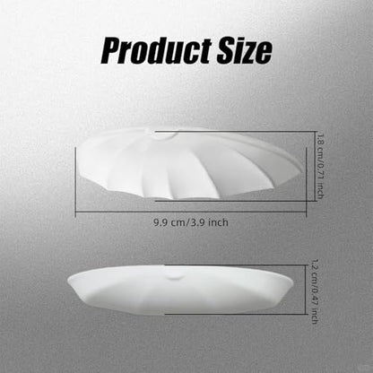 Universal Car Backup Camera Rain Shield, Reversing Camera Anti-Rain Cover, Non-Destructive Adhesion, Silicone Protection Cover Compatible with Most Vehicle (White) - color: White