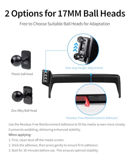 Wireless Charger Car Phone Holder for BMW X5/X6 2014-2018, 10.2"Screen Clip