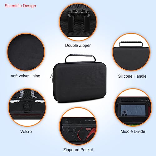 Elonbo GPS Carrying Case for 6-8 Inch Garmin GPS Navigator, Black-6-8 Inch - color: Black-6-8 Inch